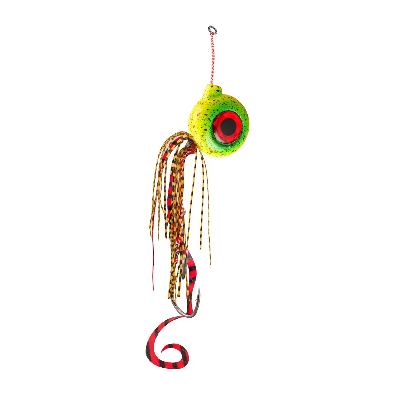 Testar Tenya 40g 60g 80g 100g 150g 200g señuelo de pesca Jig Head agua salada Madai plantilla de Metal falda de goma Kabura hundimiento Jigging cebo - imagen 5