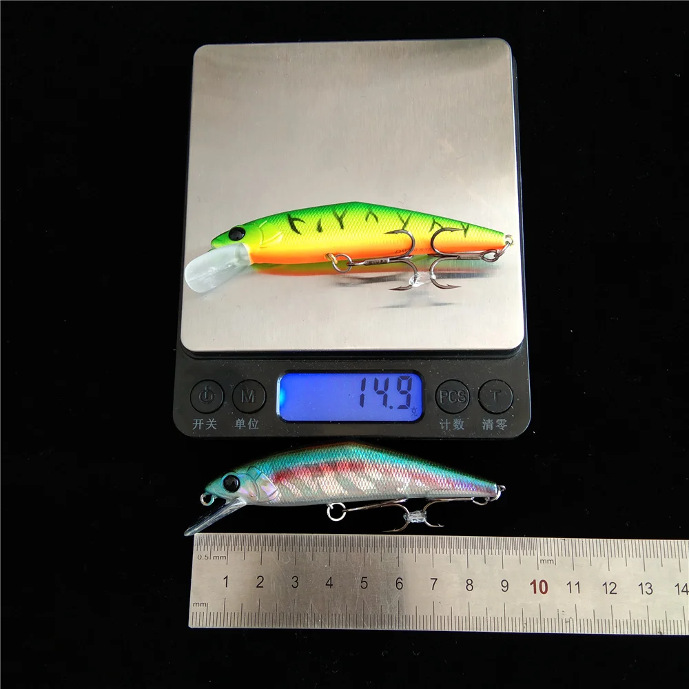 Señuelo de pesca de hundimiento lento, 4 piezas, 85mm, 14,7g, 85S, DW99, cebos duros artificiales, trucha, Jerkbait - imagen 4