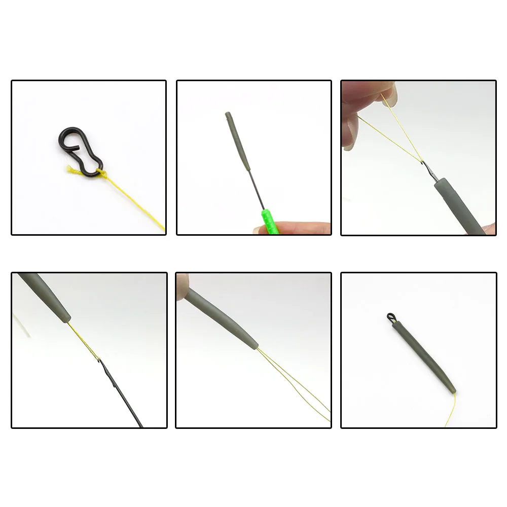 MNFT Conector giratorio para pesca de carpa – Broches anzuelo - imagen 3