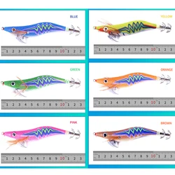 Balanzze Señuelo Egi Camarón Luminoso – Ojos 3D Jigging Calamar