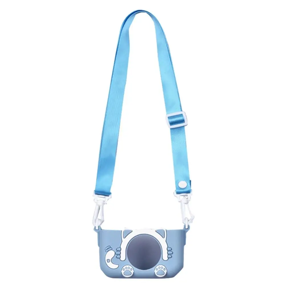Mini carcasa de cámara de dibujos animados, funda de cámara portátil de silicona para niños con cordón, cubierta protectora impermeable para cámara de niños X2 - imagen 4