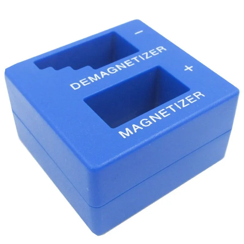 Destornillador magnético de alta calidad, herramienta de desmagnetizador, azul - imagen 5