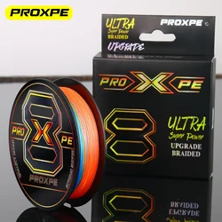 PROXPE-sedal de pesca trenzado de 8 hebras, multifilamento japonés de 100M, 22-90LB, suministros de artículos de pesca, ríos, lago, mar, pesca de agua dulce