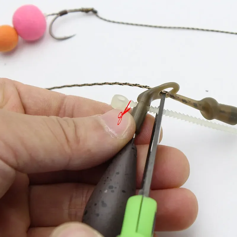 Tiras PVA para aparejos de pesca, accesorios para carpa, Heli Rigs, 2 unidades - imagen 4