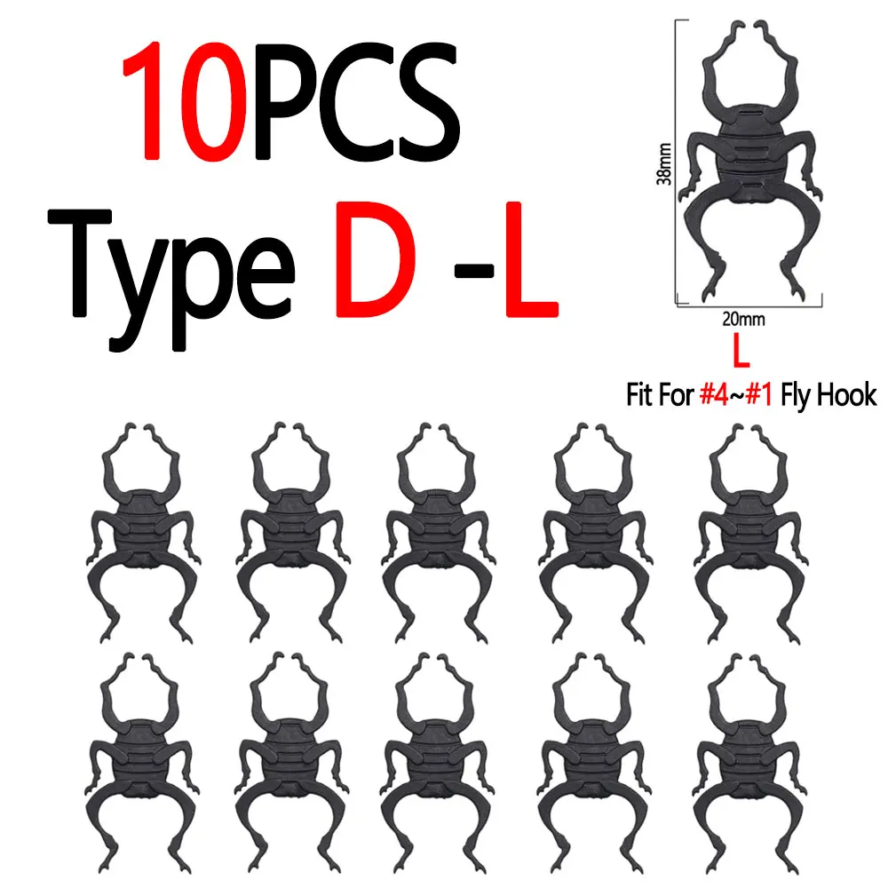 10pcs Type D L