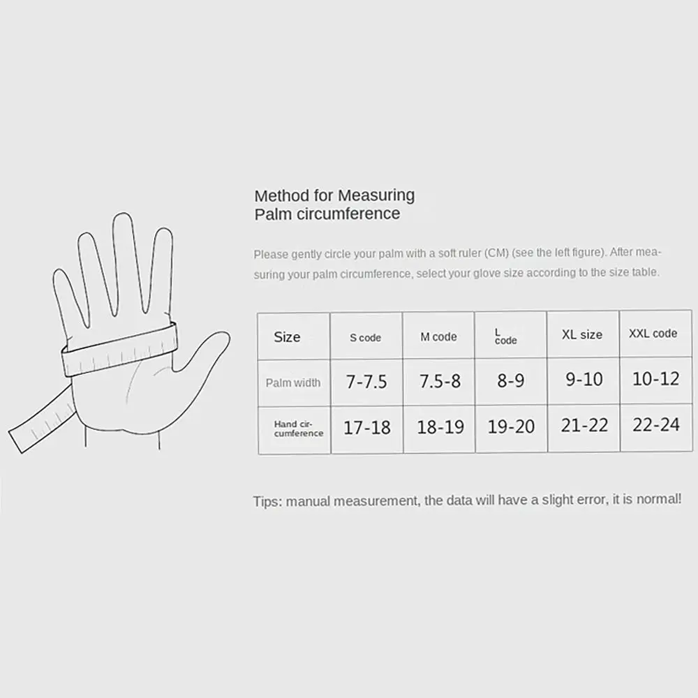 Guantes de invierno con pantalla táctil, guantes de lana cálidos antideslizantes para invierno, guantes de motocicleta con forro polar térmico - imagen 5