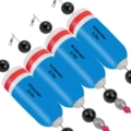4pcs blue 3.7in