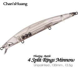 Señuelo artificial piscardo Chan'sHuang con sonajero