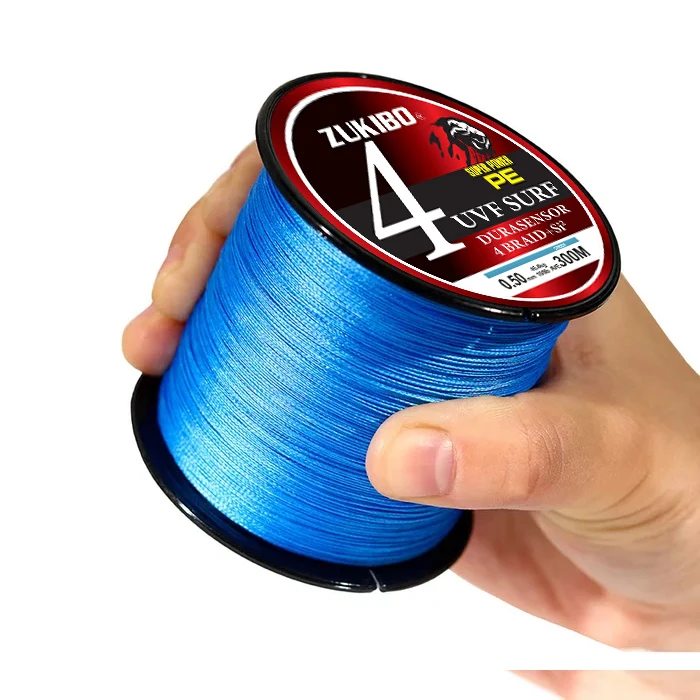 Una línea de pesca de Zukibo 4 UV/IR 8000 PE ideal para entusiastas de la pesca