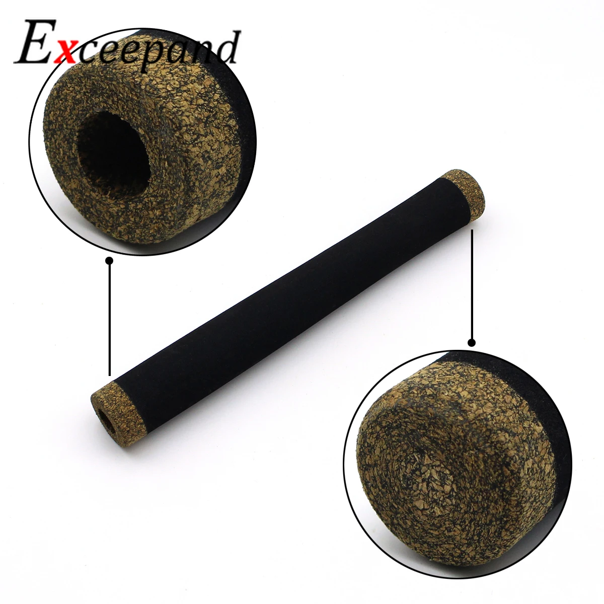 Mango carrete extensible EVA negro – Ligero para lubina - imagen 5
