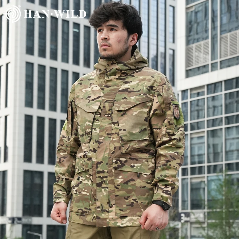 Chaqueta táctica M65 de EE. UU., cortavientos de combate, senderismo al aire libre, abrigo de piloto de vuelo para hombre, ropa, chaquetas resistentes al desgaste, chaquetas de Camping