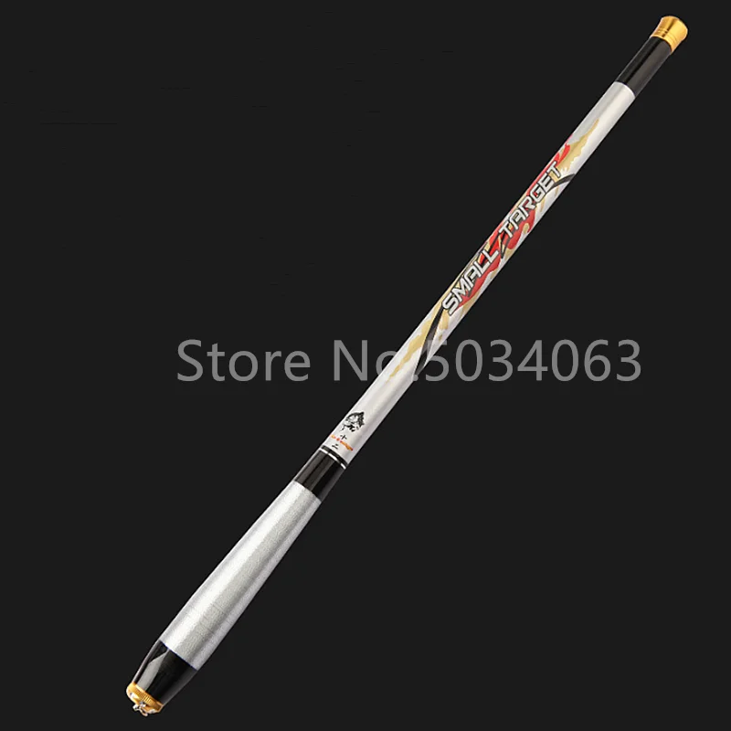 Mini caña de pescar telescópica portátil, 1,5 m-6,3 m, diseño ergonómico, fibra de carbono, equipo de pesca - imagen 2