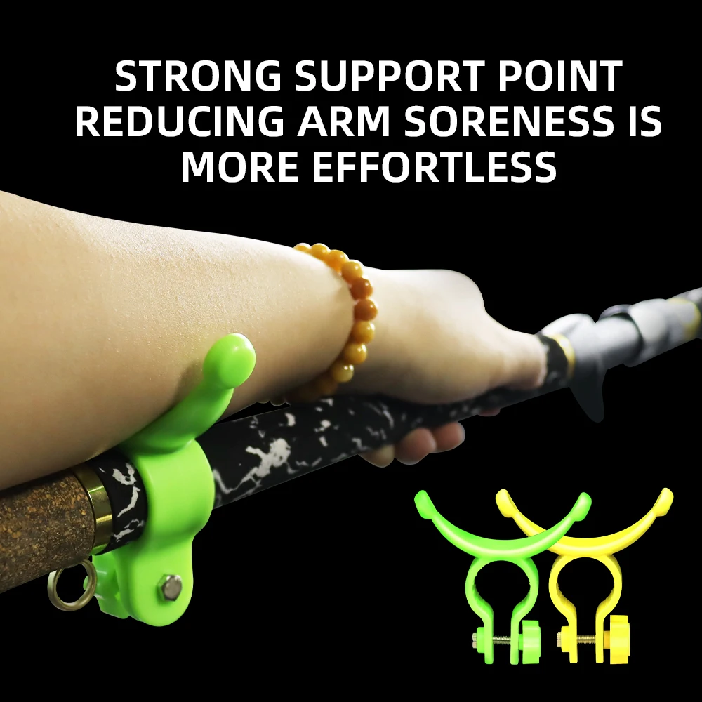 ZYZ-accesorios para caña de pescar, herramienta de soporte para brazo, accesorios de descarga de caña de pescar, soporte de brazo portátil, 1 ud. - imagen 4