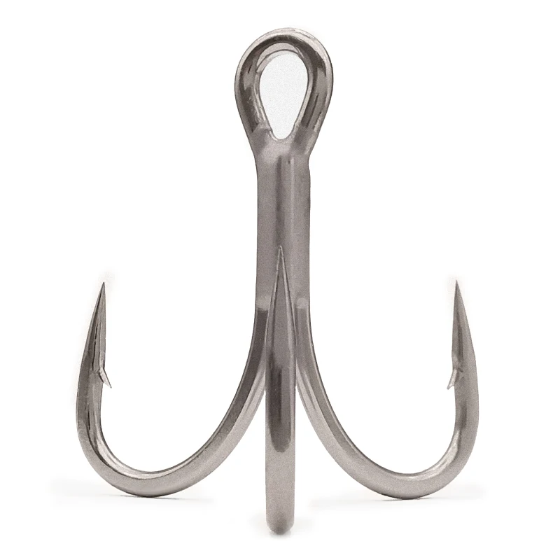 LUREHOLIC 3X 4X anzuelos triples súper fuertes recubiertos súper deslizantes y recubiertos ultraoxidantes para pesca con señuelo pesca en agua dulce pesca en el mar - imagen 5