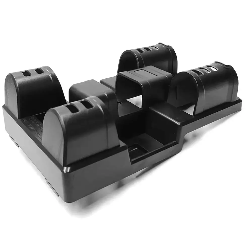 Caja de pesca de diseño vertical, soporte para poste, dispositivo de inserción, doble poste, dispositivo de inserción, tubo colgante