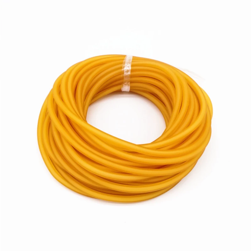 Banda de goma sólida de 10m, cuerda de tracción de 2mm de diámetro, protección de caña de pescar, línea elástica redonda sólida - imagen 4