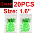 20pcs Green L