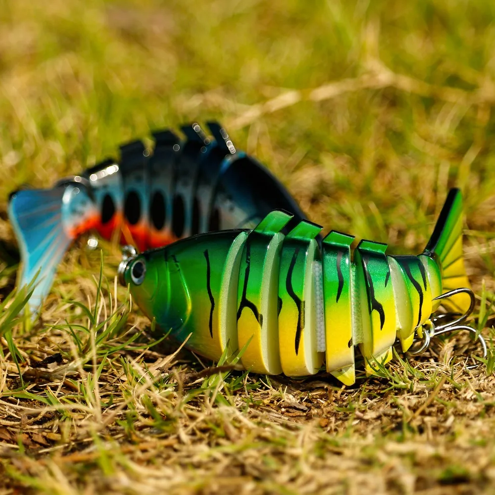 Sougayilang-señuelo de Pesca Artificial, aparejos de Pesca, Ojos de pez, conjunto de equipo de Pesca, 5 piezas, 16g, 10cm - imagen 4