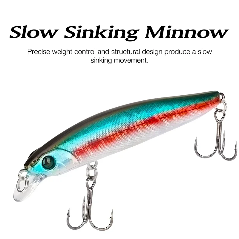 TSURINOYA 90SS – Señuelo slow sinking 90mm 1,8g - imagen 5