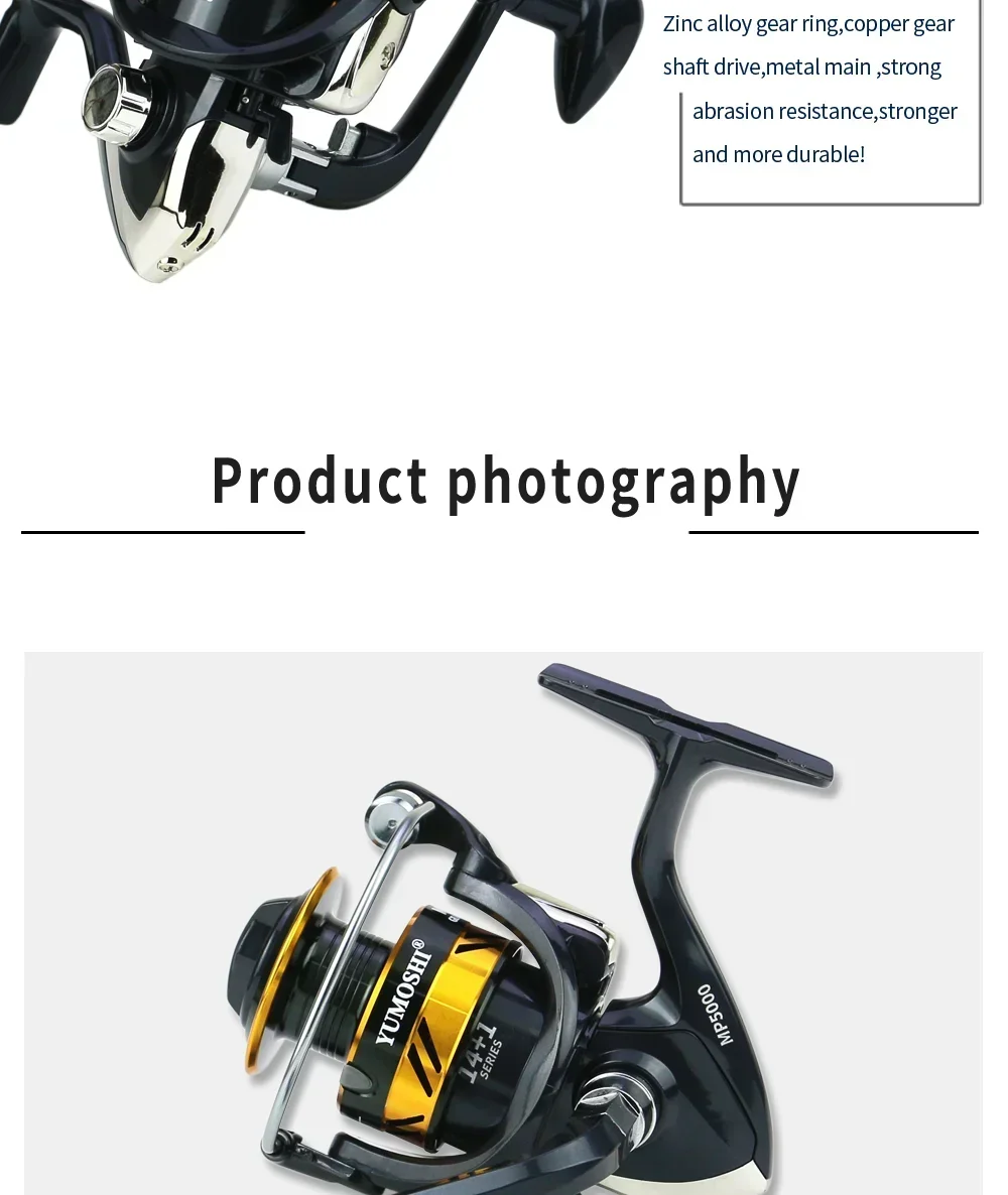 Experimentar la pesca de alto rendimiento con este carrete de cebas duradero y confiable