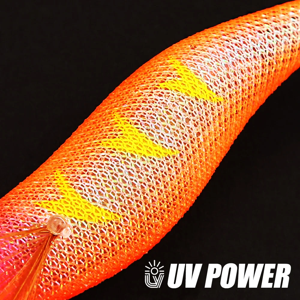 PEAK quid cebo luminoso calamar Jig señuelo de pesca cebo Artificial para Webfoot pulpo sepia señuelo de pesca de mar - imagen 5