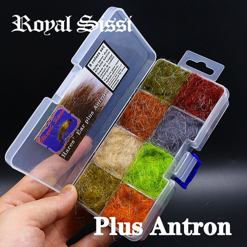 Dispensador dubbing oreja de liebre Plus Antron – Mosca seca Caddis