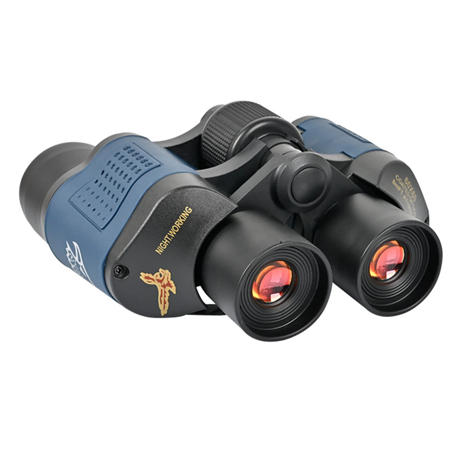 Binoculares con revestimiento FMC de prisma BAK4 10x para tiro con arco, resistentes al agua, resistentes a la niebla, para disparar al objetivo - imagen 2