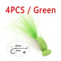 4PCS Green