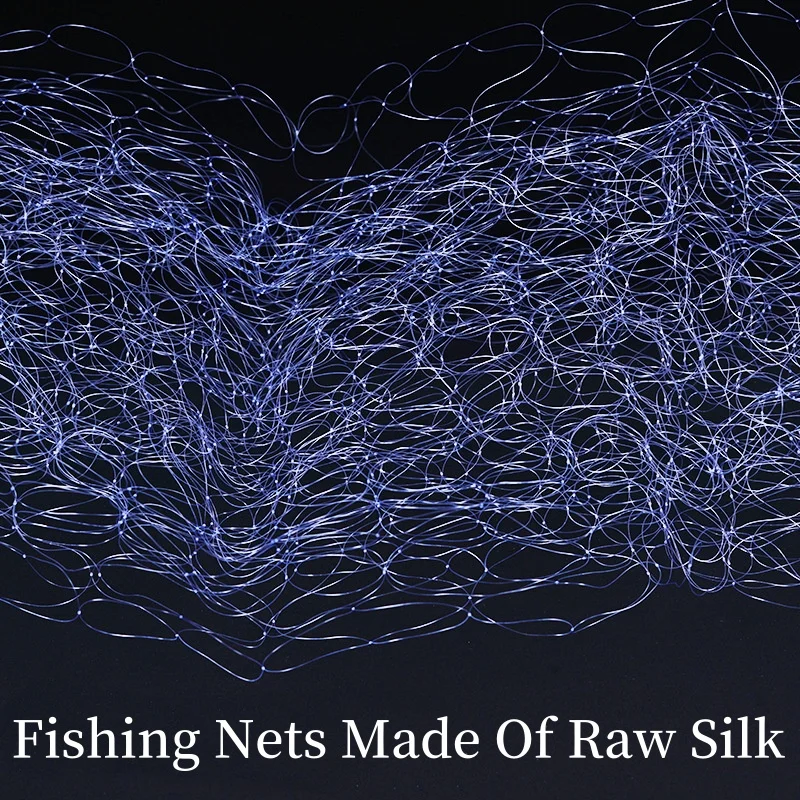 Red de pesca de 5x5CM, diseño de jaula de resorte de cobre, Red de calado, aparejos de pesca, suministros de pesca, herramientas de pesca, artículos - imagen 5