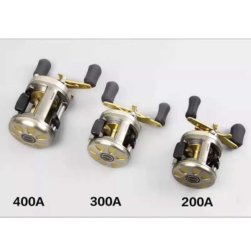 SHIMANO-carrete redondo con cuerpo resistente a la corrosión, sistema de frenado centrífugo de rodamiento, con relación 5,2: 1/5, 8:1, 4,5/5,0 KG, arrastre máximo 4 + 1 - imagen 4