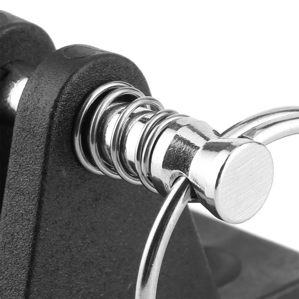 Paquete de 2 piezas marinas, montaje superior Bimini de nailon, acero inoxidable 316 con pasador de liberación rápida, bisagra de cubierta, bisagra de barco, cubierta marina