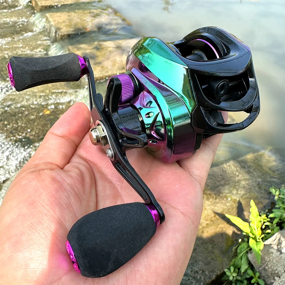 Carrete baitcast low profile – Freno 10 kg para lances precisos - imagen 3