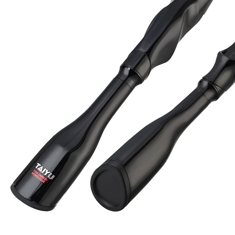TAIYU 1,5/1,68/1,8 m caña de pescar giratoria telescópica fibra de carbono ligera LF punta suave 32CM caña de pescar de sección ultracorta - imagen 4