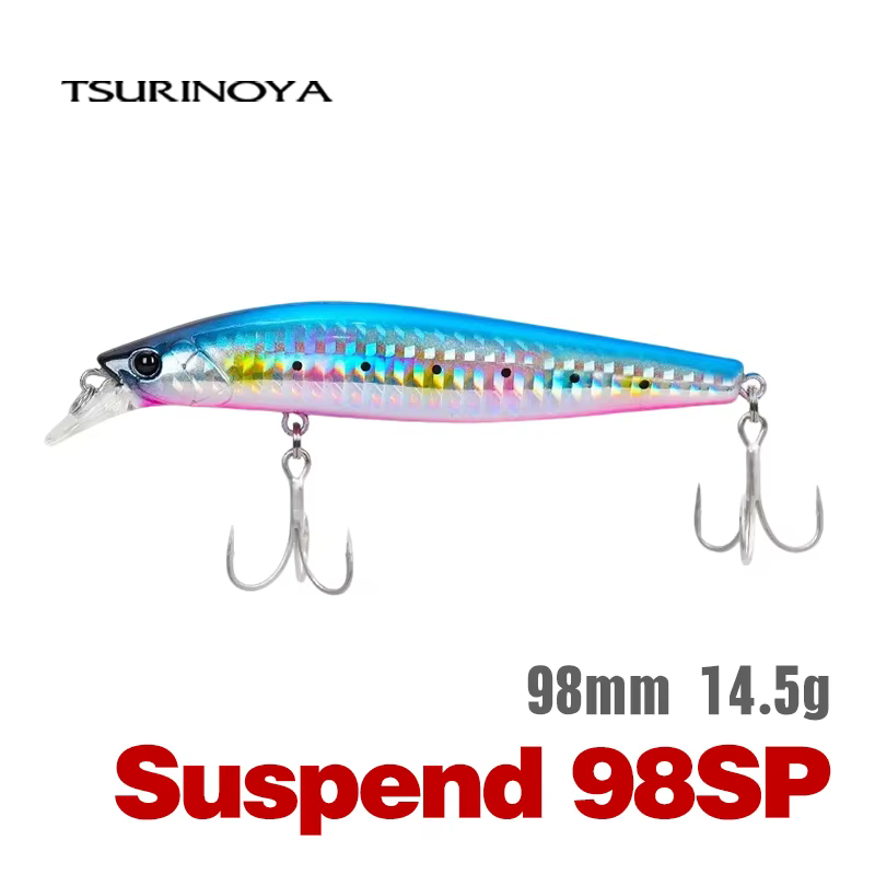 TSURINOYA 98SP Jerkbait suspendido para lubina - imagen 4