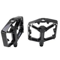 Pedales ligeros para bicicleta de carretera, pedales de aleación de aluminio, rodamiento DU de rosca de 14mm para bicicletas de montaña y de carretera