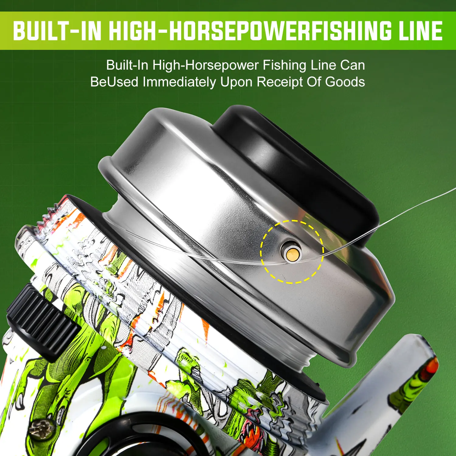 Carrete de pesca de fundición Sougayilang, carrete giratorio, relación de engranaje 3,9, línea de 0,3-0,35mm, carrete de pesca de aleación de aluminio, pesca de lubina de agua dulce - imagen 3