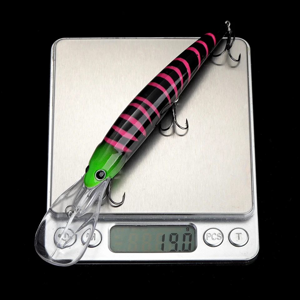 WALK FISH-señuelo flotante para pececillos, 1 piezas, 120mm/20g, curricán, Wobbler, Crankbait, Bandit, Lucio, aparejos de pesca de agua salada - imagen 3