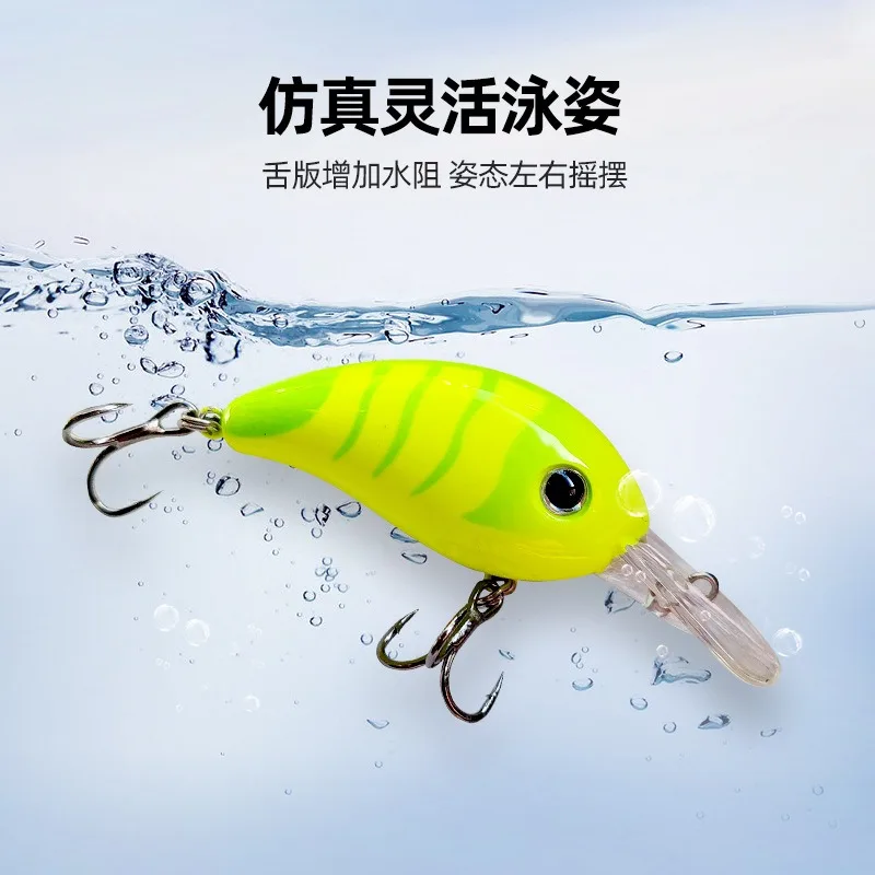 Señuelo Crankbait Minnow para bass y lucio — acción muy profunda - imagen 4