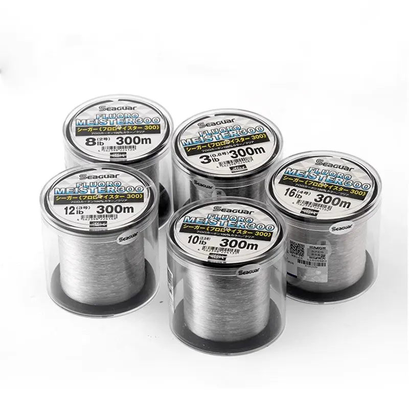 2023 SEAGUAR FLUORO MEISTER hilo de pescar Original 3LB-20LB 100% líneas de pesca de FLUOROCARBON 320M/240M - imagen 4