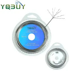 1 rollo de alambre de acero para pesca, 10m, 7 hebras trenzadas, alambre de acero para pesca en el mar cubierto con plástico