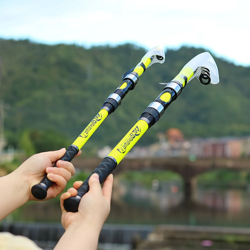 BAKAWA nueva caña telescópica 210/300CM viaje portátil de larga distancia lanzamiento de agua aparejos de pesca cañas herramienta accesorios de pesca - imagen 2