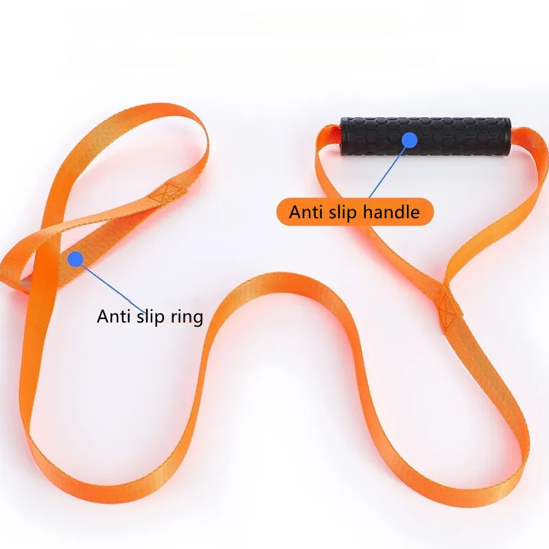 Arnés de arrastre de ciervo portátil, cinturón de ciervo de caza duradero con tirador de mango, cuerda de tracción, banda multiusos para exteriores lejanos - imagen 4