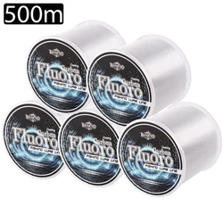 Línea líder de fluorocarbono 500M para carpa