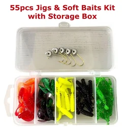 Jig Head 3D Ojo Luminoso Plomo para Lubina Carpa Pesca Hielo Jigging