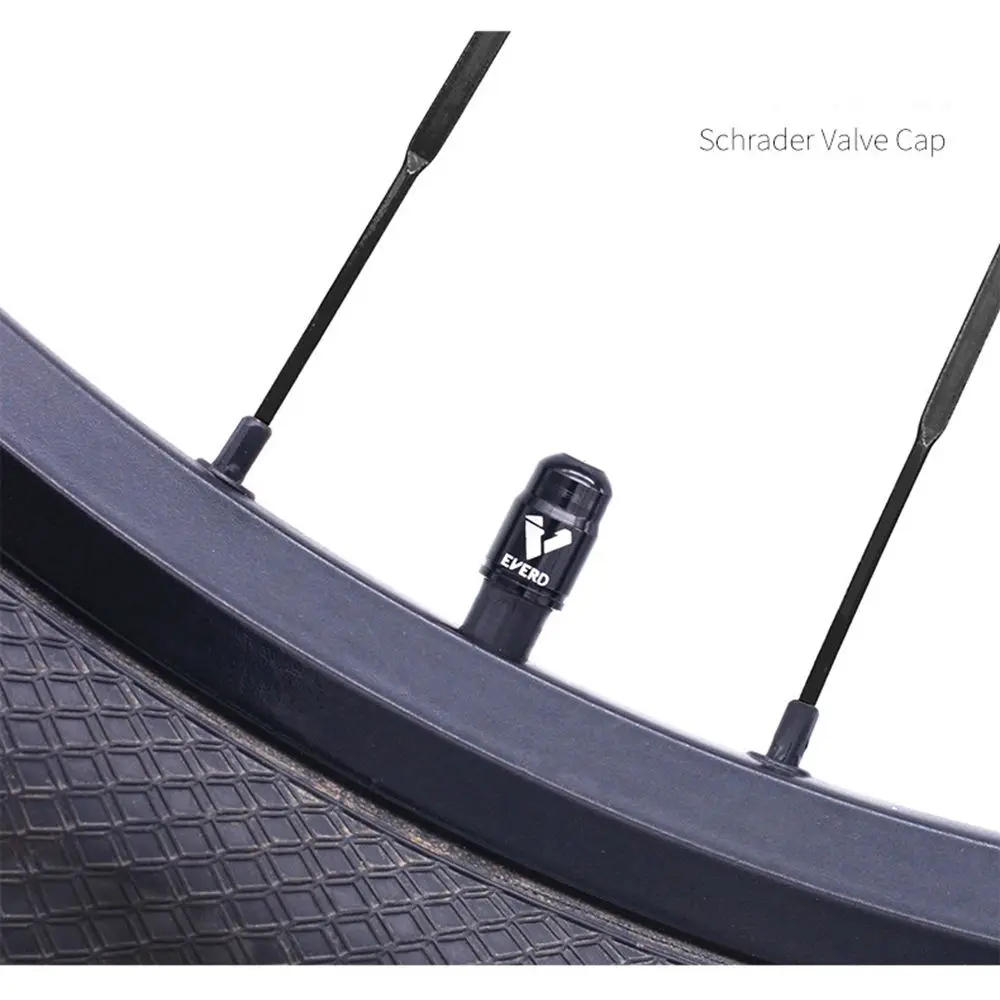 Tapa de válvula de neumático de bicicleta, cubierta de aluminio, ultraligera, antipolvo, francesa, 5 piezas - imagen 2