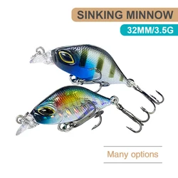 Mini Stream Bass MN604 – Jerkbait hundido 3,2cm para lubina