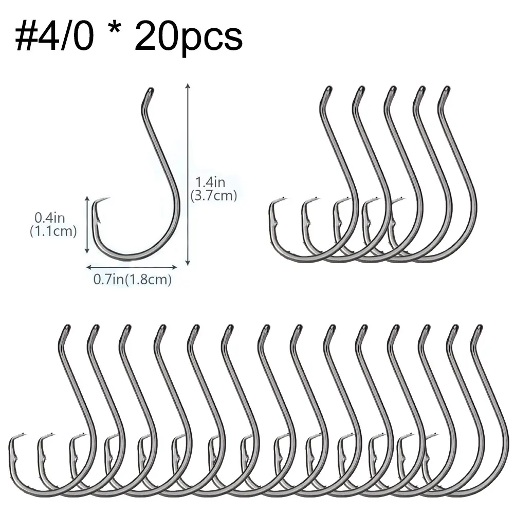20pcs size 4-0