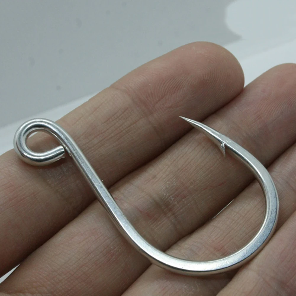 50 Uds. Anzuelos de Jigging de alta calidad, anzuelos de placa de hierro de batido lento, barco de Pesca de mar, señuelo, anzuelos de Pesca, aparejos, accesorios de Pesca - imagen 3