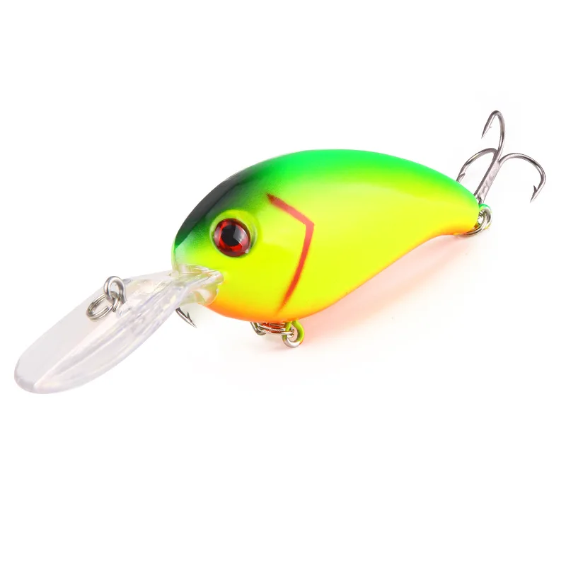 Señuelos de pesca Crankbait Wobbler con anzuelo 13,6g 10cm buzo de aguas profundas flotante apretado cebo Artificial de carpa de alta reflexión - imagen 2