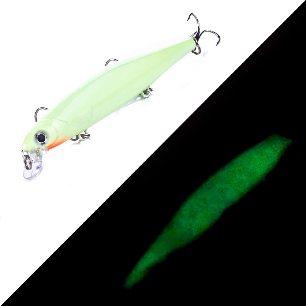 Señuelo Jerkbait Minnow suspendido láser 3D para lubina - imagen 3